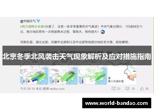 北京冬季北风袭击天气现象解析及应对措施指南